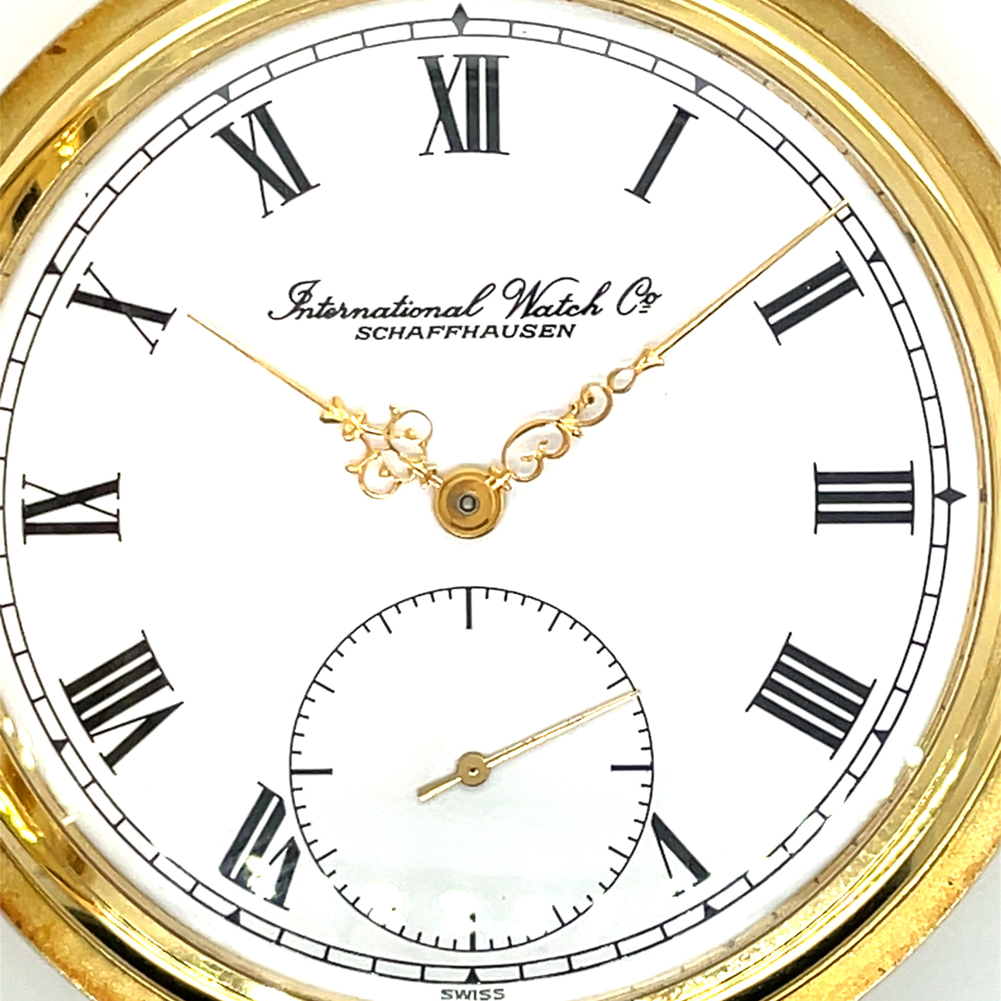 IWC Taschenuhr Savonette 3 Deckel 750GG Cal. 982 fully serviced perfect condotion - Bild 2