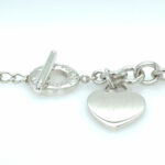 Tiffany & Co. „Heart Tag Toggle“ Collier 40 cm Silber 925 - Bild 2 Vorschau