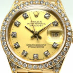 Rolex Lady-Datejust Ref. 69238 750 Gold, Diamaond Factory Setting 1993 Full Set TOP - Bild 2 Vorschau