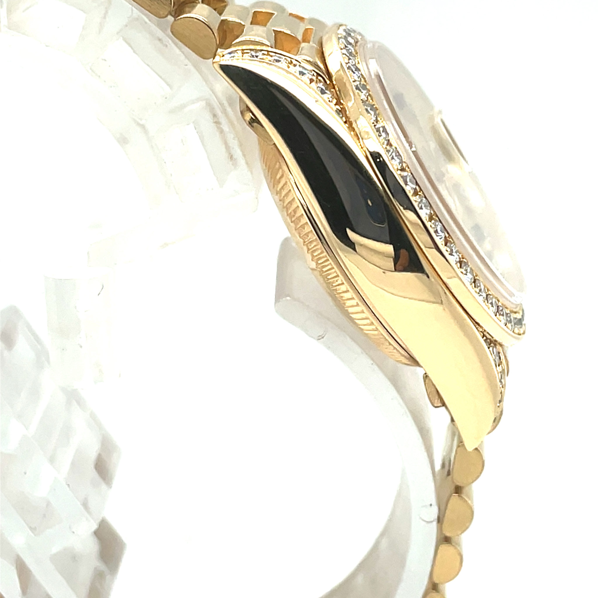 Rolex Lady-Datejust Ref. 69238 750 Gold, Diamaond Factory Setting 1993 Full Set TOP - Bild 6