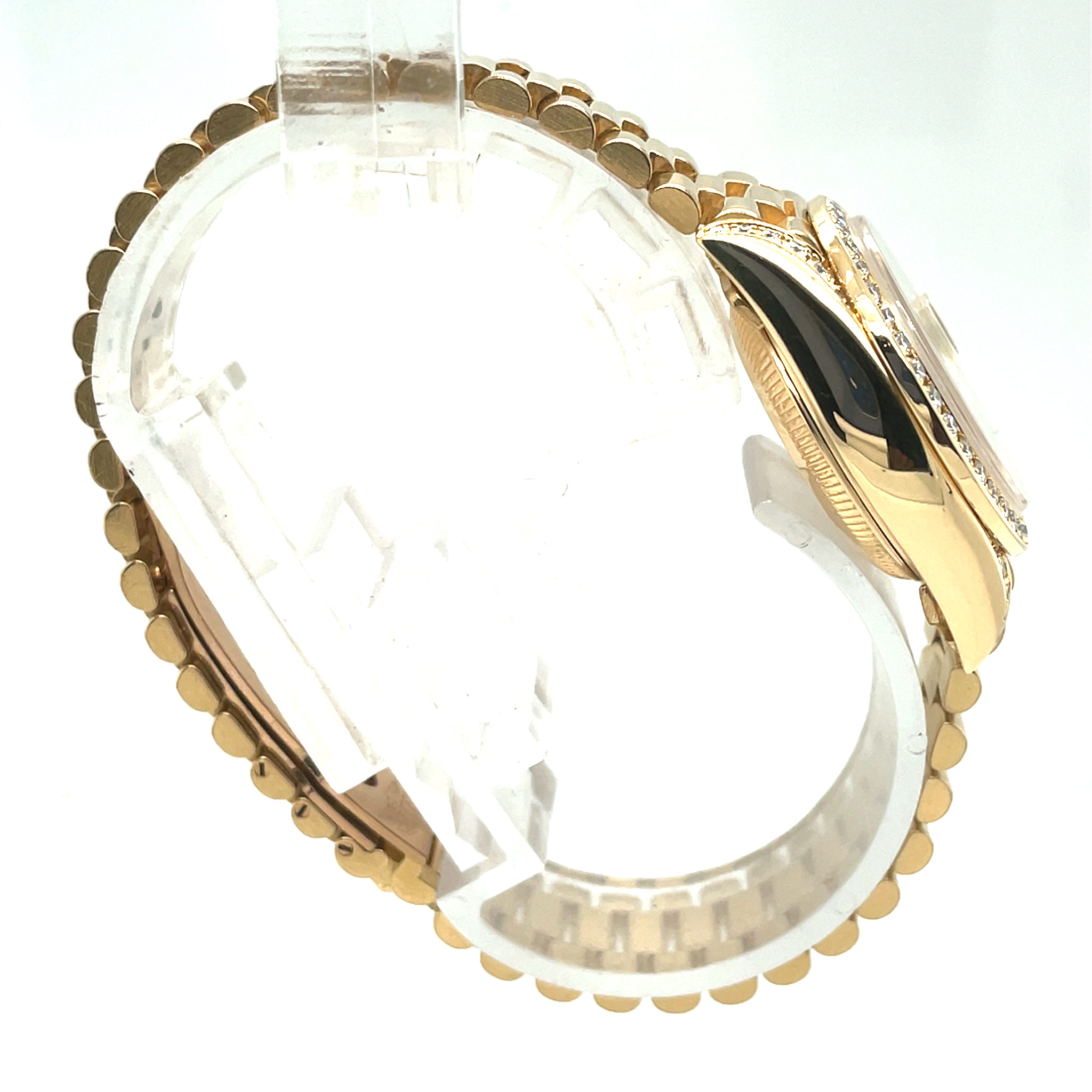 Rolex Lady-Datejust Ref. 69238 750 Gold, Diamaond Factory Setting 1993 Full Set TOP - Bild 7