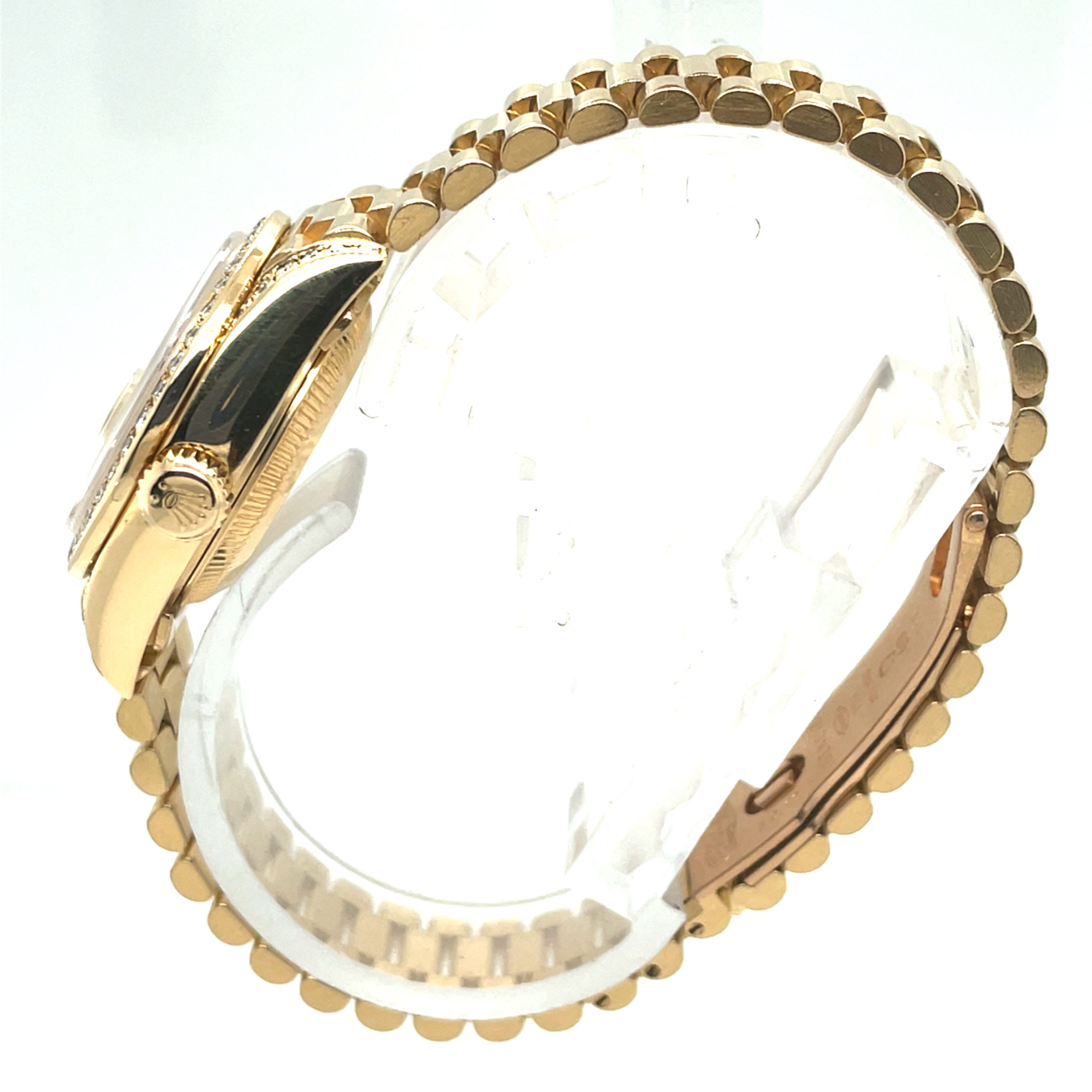 Rolex Lady-Datejust Ref. 69238 750 Gold, Diamaond Factory Setting 1993 Full Set TOP - Bild 11