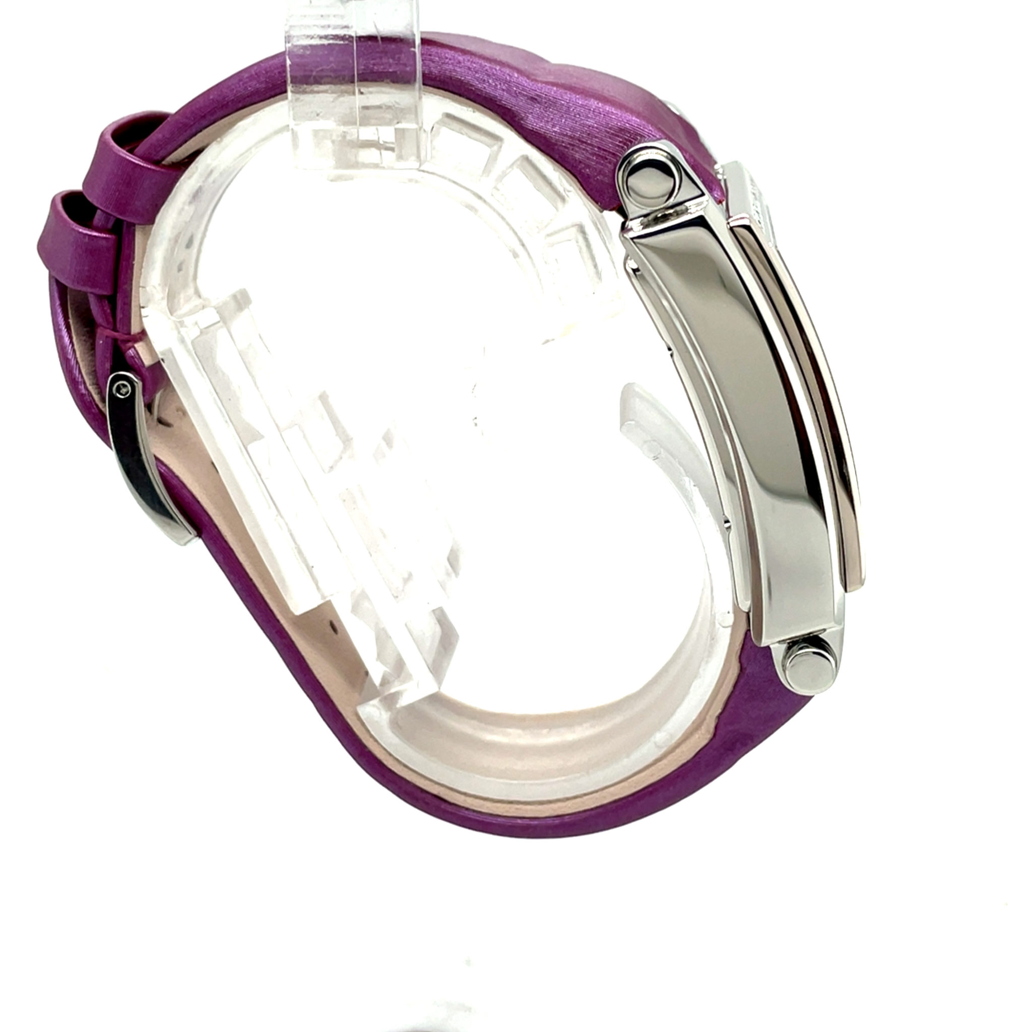 Chopard Happy Sport Square Ref. 8447 Stahl/Weißgold 750 Mother of Pearl Dia. Box und Verpackung - Bild 4