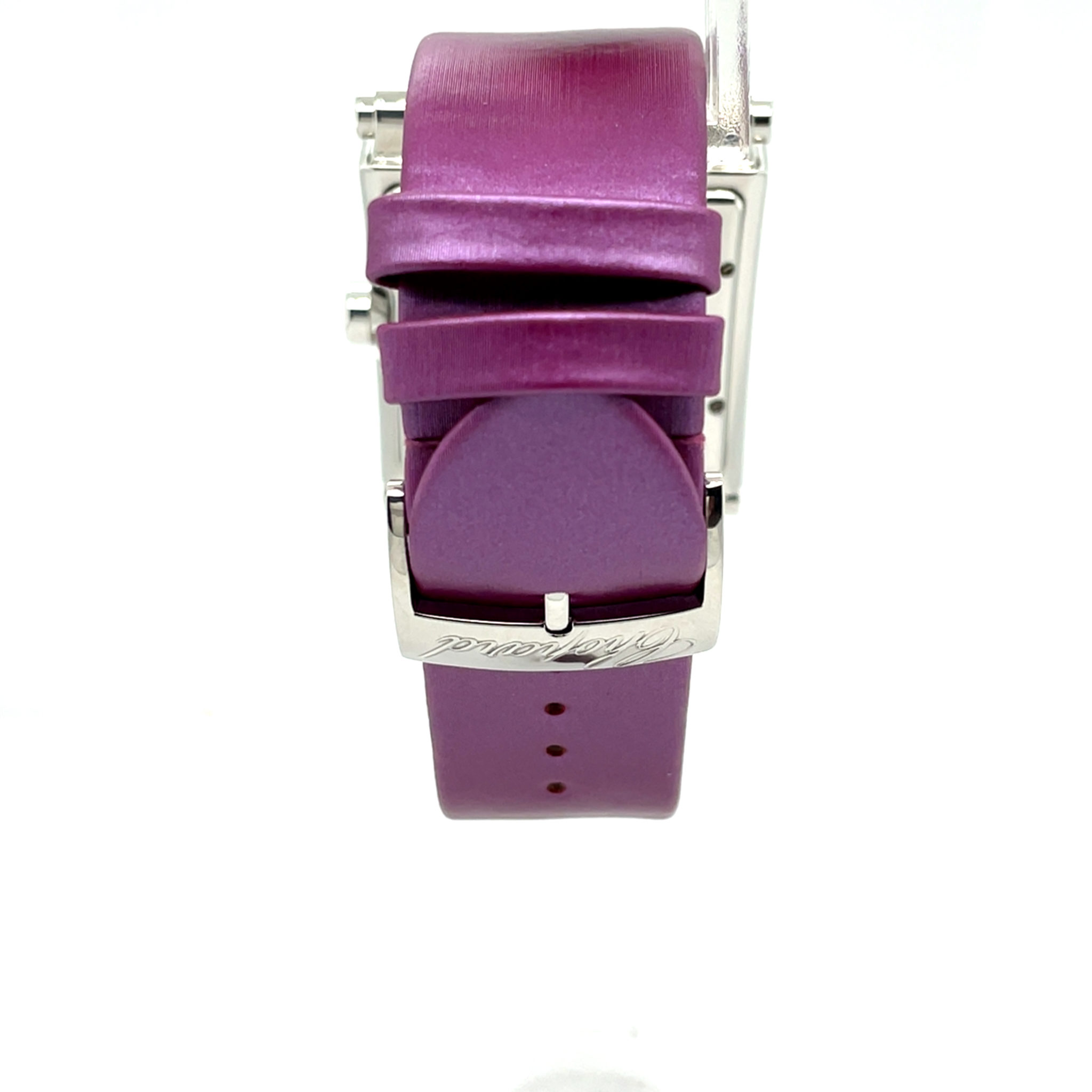 Chopard Happy Sport Square Ref. 8447 Stahl/Weißgold 750 Mother of Pearl Dia. Box und Verpackung - Bild 5