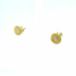 Diamant Ohrstecker ca. 0,16 ct Diamanten Gelbgold 585/ 14K - Bild 2 Vorschau