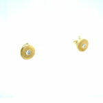 Diamant Ohrstecker ca. 0,16 ct Diamanten Gelbgold 585/ 14K - Bild 3 Vorschau