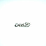 „Blütenform“ Anhänger ca. 0,70 ct Diamanten Weißgold 750/ 18K - Bild 5 Vorschau