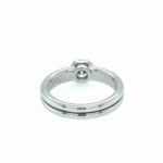 Solitärring Gr. 53,5 ca. 0,55 ct Diamant Weißgold 750/ 18K - Bild 7 Vorschau