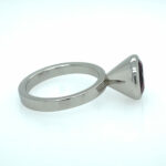 Georg Spreng Turmalin Solitärring Gr. 58 Weißgold 750/ 18K - Bild 4 Vorschau