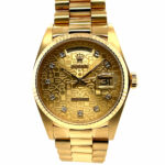 Rolex Day-Date 36 President Ref.18038 LC 100 1981 Full Set Diamond Dial Vintage - Bild 2 Vorschau