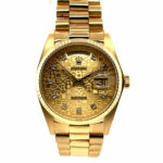 Rolex Day-Date 36 President Ref.18038 LC 100 1981 Full Set Diamond Dial Vintage - Bild 3 Vorschau