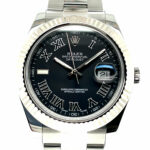 Rolex Datejust II 41mm Ref. 116334 Stahl/WG 750 Full Set 2014 Grey Roman Dial TOP Vorschau