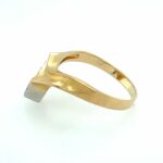 Lapponia Ring ca. 0,04 ct Diamant Bicolor 750/ 18K - Bild 3 Vorschau