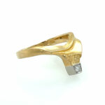 Lapponia Ring ca. 0,04 ct Diamant Bicolor 750/ 18K - Bild 4 Vorschau