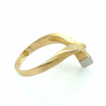 Lapponia Ring ca. 0,04 ct Diamant Bicolor 750/ 18K - Bild 5 Vorschau