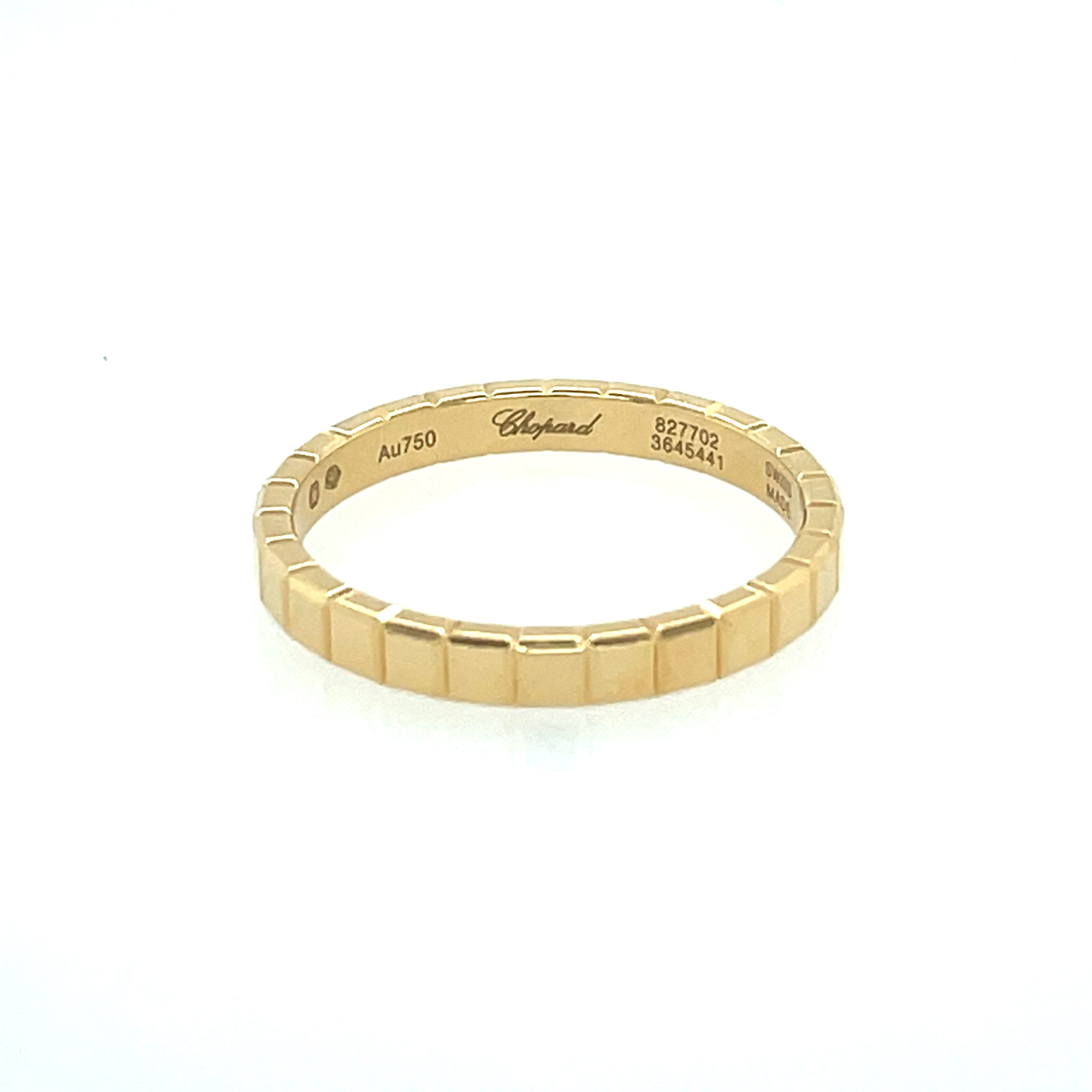 Chopard „Ice Cube“ Ring Gr. 53,5 Gelbgold 750/ 18K - Bild 2