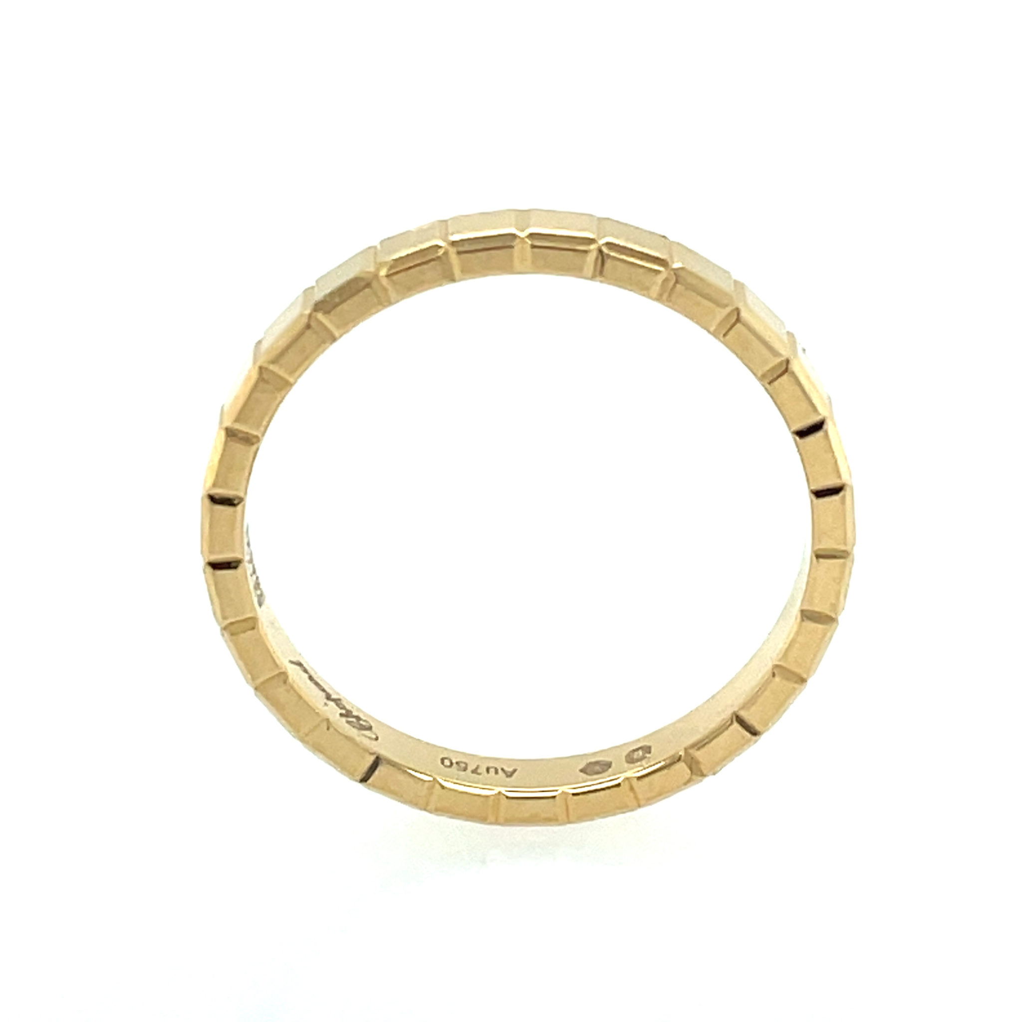 Chopard „Ice Cube“ Ring Gr. 53,5 Gelbgold 750/ 18K - Bild 5