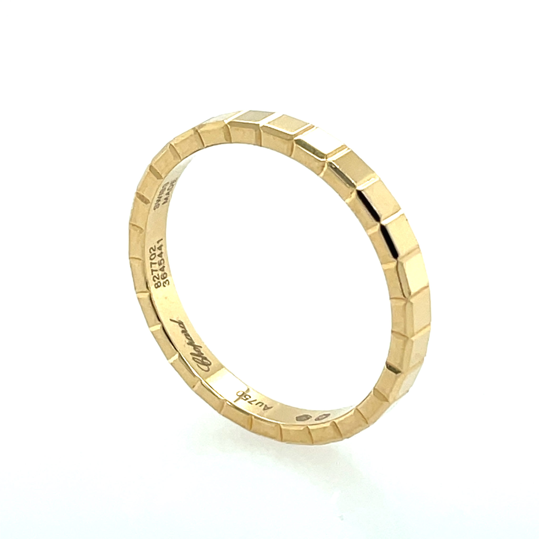 Chopard „Ice Cube“ Ring Gr. 53,5 Gelbgold 750/ 18K - Bild 8