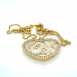 Chopard „Love“ Collier 42cm ca. 1,5 ct Diamanten Gelbgold 750/ 18K - Bild 3 Vorschau