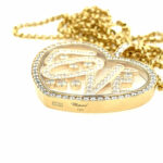 Chopard „Love“ Collier 42cm ca. 1,5 ct Diamanten Gelbgold 750/ 18K - Bild 5 Vorschau
