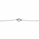 Diamanten im Altschliff Collier 45 cm ca. 1,5 ct Diamanten Weißgold 585/ 14K - Bild 6 Vorschau