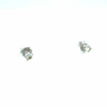 Solitärohrstecker mit ca. 0,50 ct Diamanten Weißgold 750/ 18K - Bild 3 Vorschau
