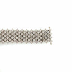 Brillanten Armband 18,5 cm ca. 11,80 ct Diamanten Weißgold 750/ 18K - Bild 3 Vorschau