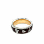 Wellendorff „Prinzesse“ Ring Gr. 50,5 ca. 0,10 ct Diamanten Bicolor 18K - Bild 4 Vorschau