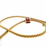 Wellendorff „Comtesse“ Collier 43 cm ca. 0,02 ct Diamant Gelbgold 18K - Bild 5 Vorschau
