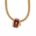 Wellendorff „Comtesse“ Collier 43 cm ca. 0,02 ct Diamant Gelbgold 18K - Bild 7 Vorschau