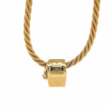 Wellendorff „Comtesse“ Collier 43 cm ca. 0,02 ct Diamant Gelbgold 18K - Bild 8 Vorschau