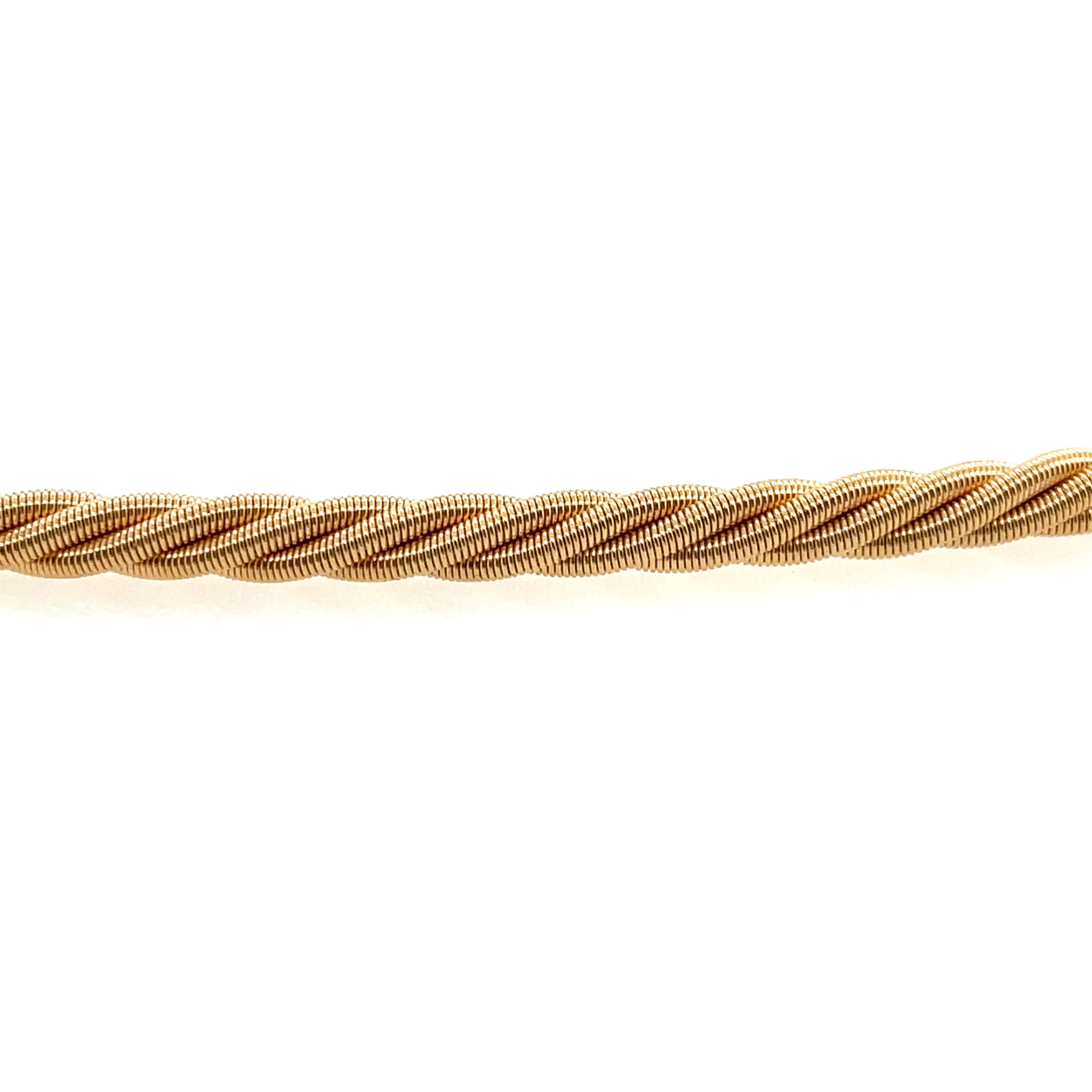 Wellendorff „Prinzesse“ Armband 17,5 cm Gelbgold 750/ 18K - Bild 4
