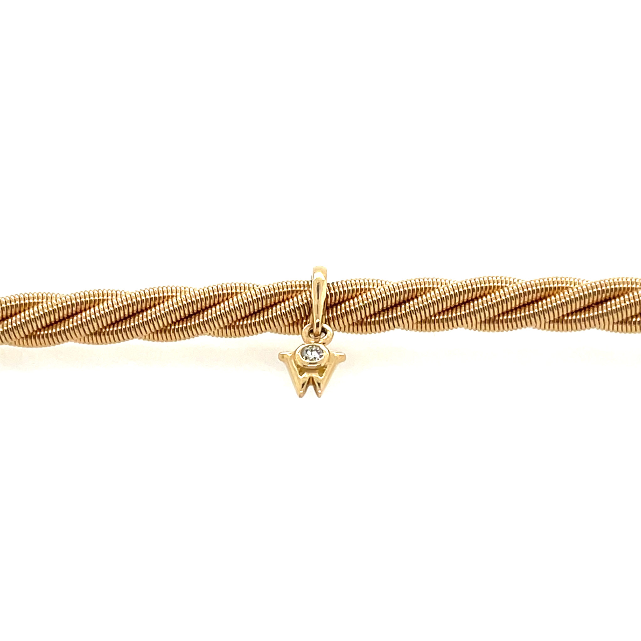 Wellendorff „Prinzesse“ Armband 17,5 cm Gelbgold 750/ 18K - Bild 5