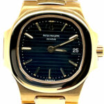 Patek Philippe Nautilus Lady Ref. 4700/001 Gold 18K FULL SET 1982 German Watch VINTAGE - Bild 2 Vorschau