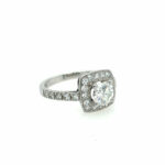 Solitärring Gr. 58 ca. 1,72 ct Diamanten Weißgold 750/ 18K - Bild 6 Vorschau