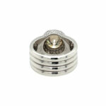 Krieger Juwelenring Gr. 57 ca. 4,79 ct Diamanten Weißgold 750/ 18K - Bild 5 Vorschau