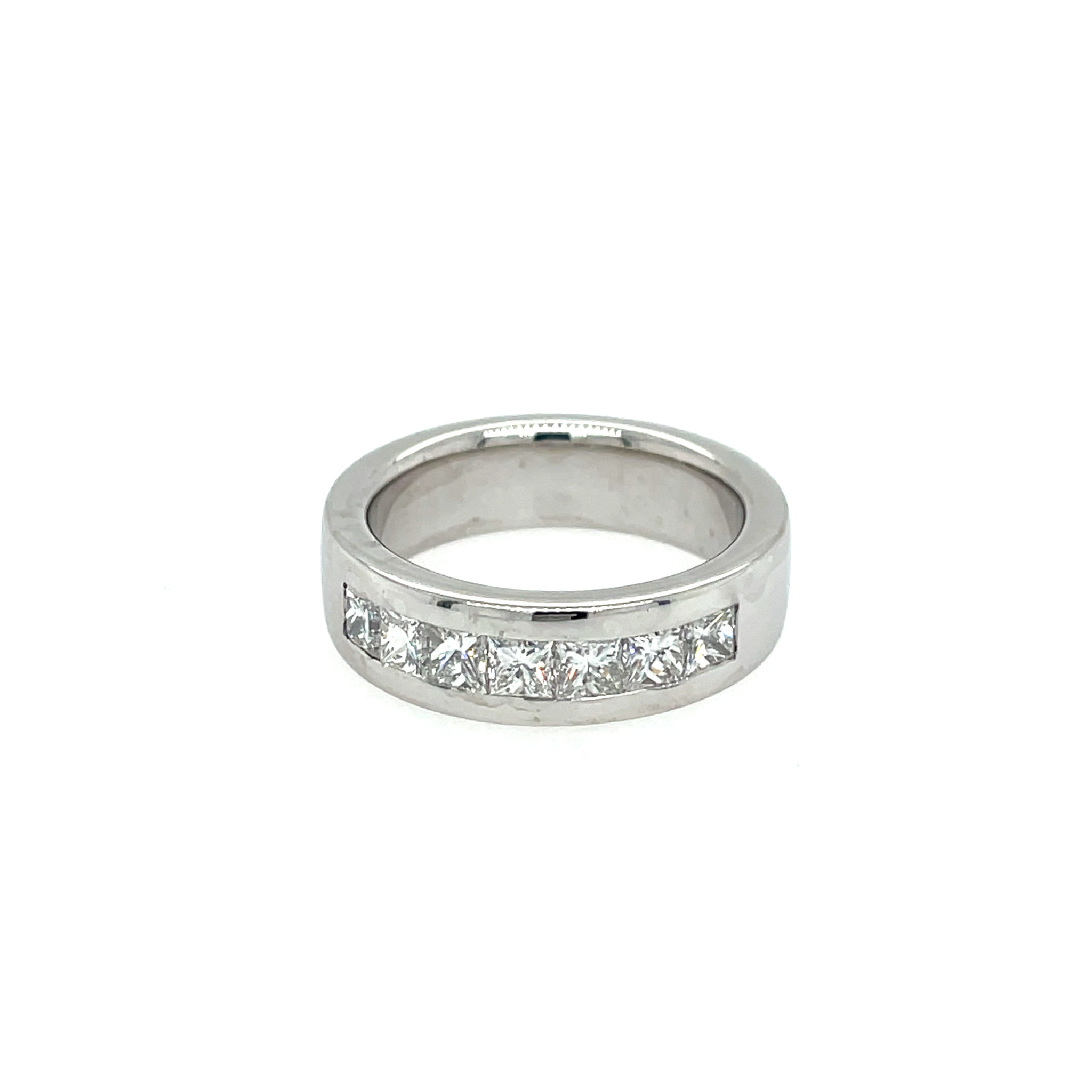 Wempe Bandring Gr. 52 1,08 ct Diamanten Weißgold 750/ 18K