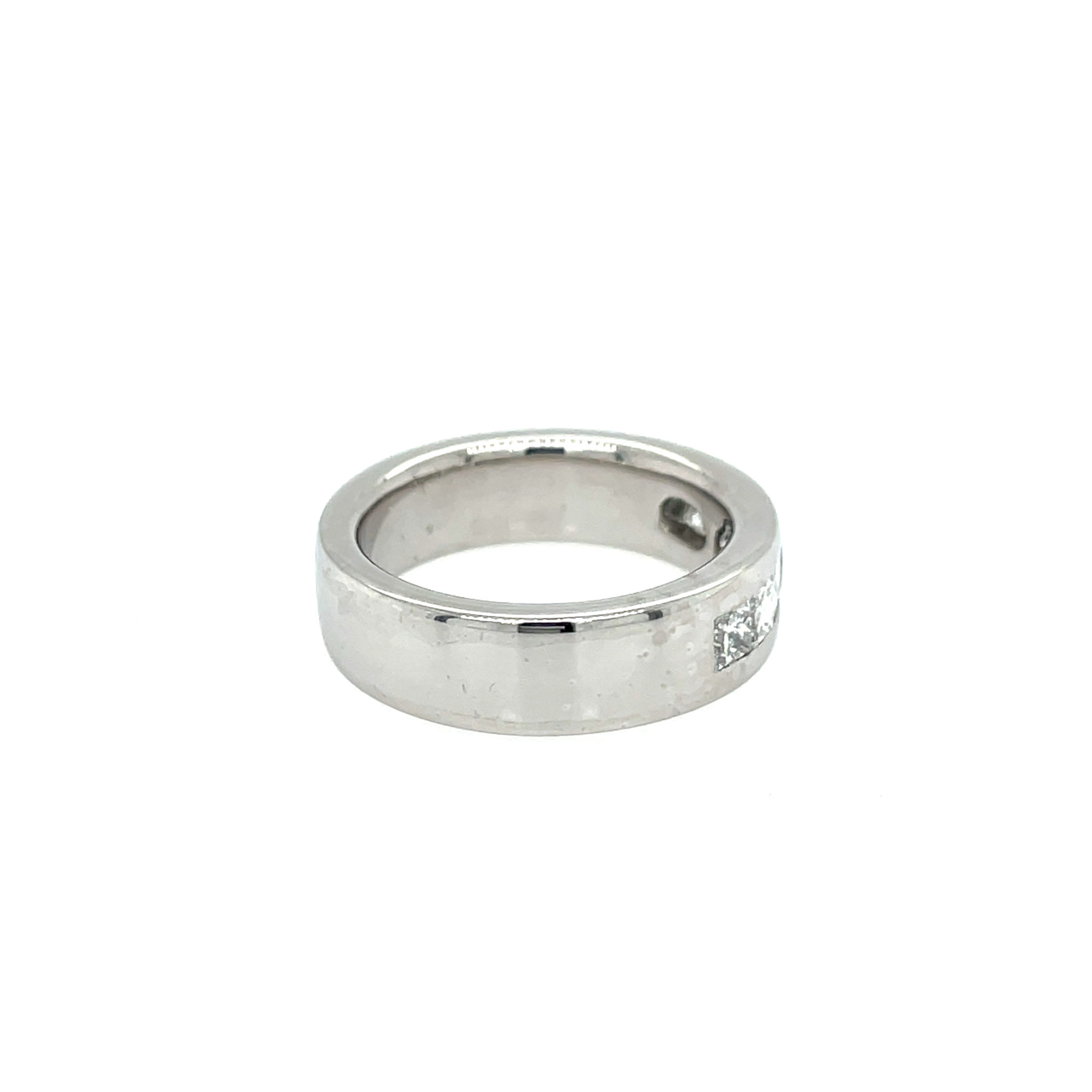 Wempe Bandring Gr. 52 1,08 ct Diamanten Weißgold 750/ 18K - Bild 2
