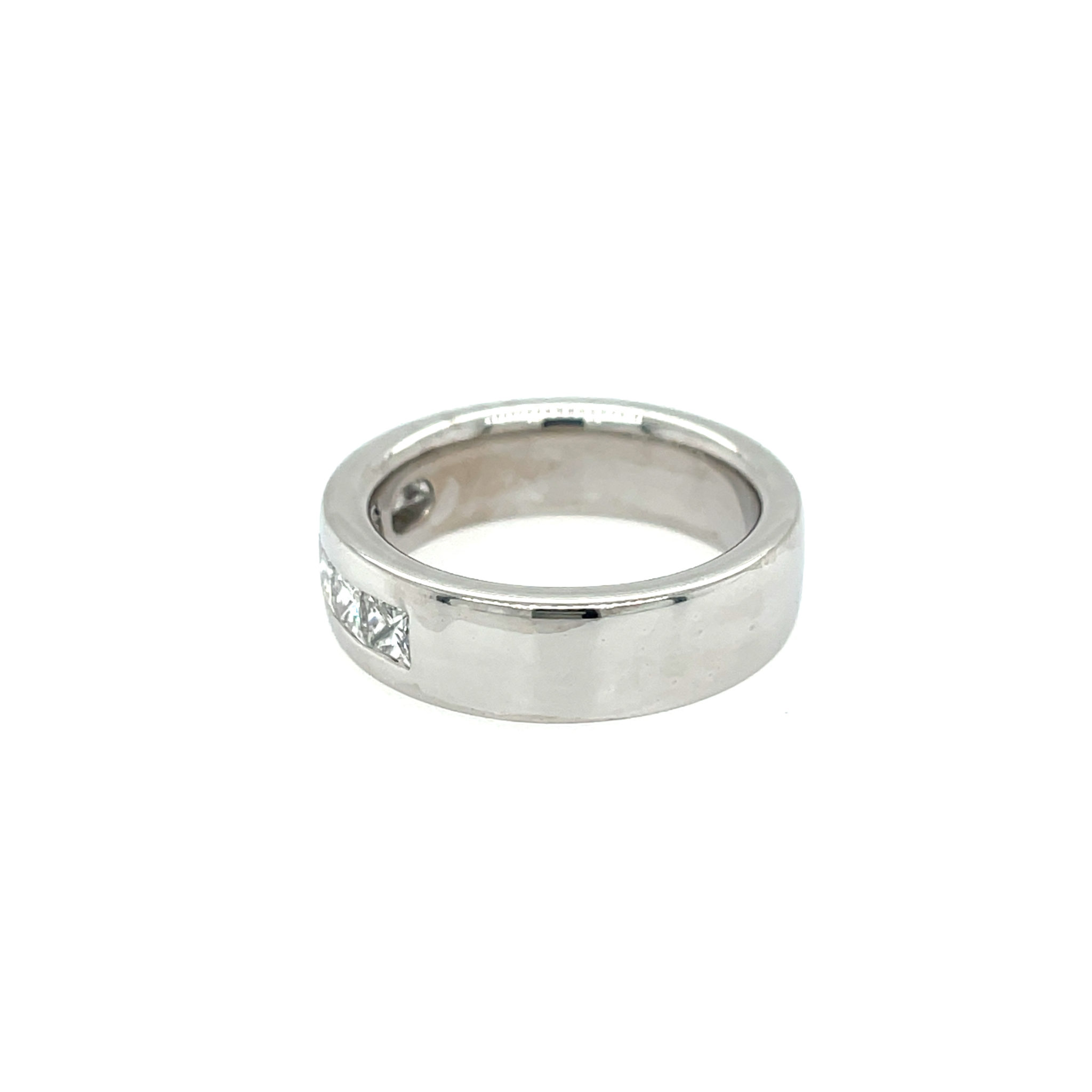 Wempe Bandring Gr. 52 1,08 ct Diamanten Weißgold 750/ 18K - Bild 3