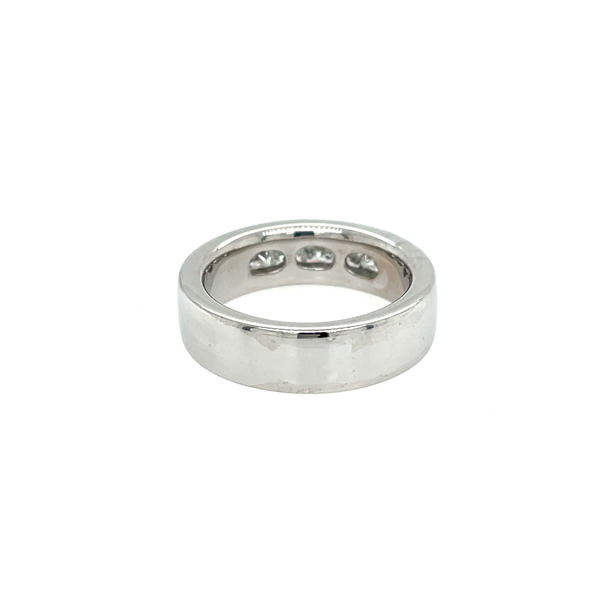 Wempe Bandring Gr. 52 1,08 ct Diamanten Weißgold 750/ 18K - Bild 4