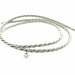 Wellendorff „Silky“ Collier 48cm ca.0,02 ct Diamant Weißgold 750/ 18K - Bild 3 Vorschau