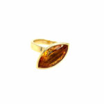 Georg Spreng Ring Gr. 57 Citrin Gelbgold 750/ 18K Vorschau