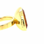 Georg Spreng Ring Gr. 57 Citrin Gelbgold 750/ 18K - Bild 3 Vorschau