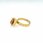 Georg Spreng Ring Gr. 57 Citrin Gelbgold 750/ 18K - Bild 5 Vorschau