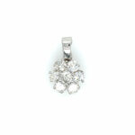 „Blütenform“ Anhänger ca. 1,44 ct Diamanten Weißgold 750/ 18K Vorschau