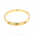 Cartier „Love“ Armreif Gr. 19 Full Set 2007 - Bild 3 Vorschau