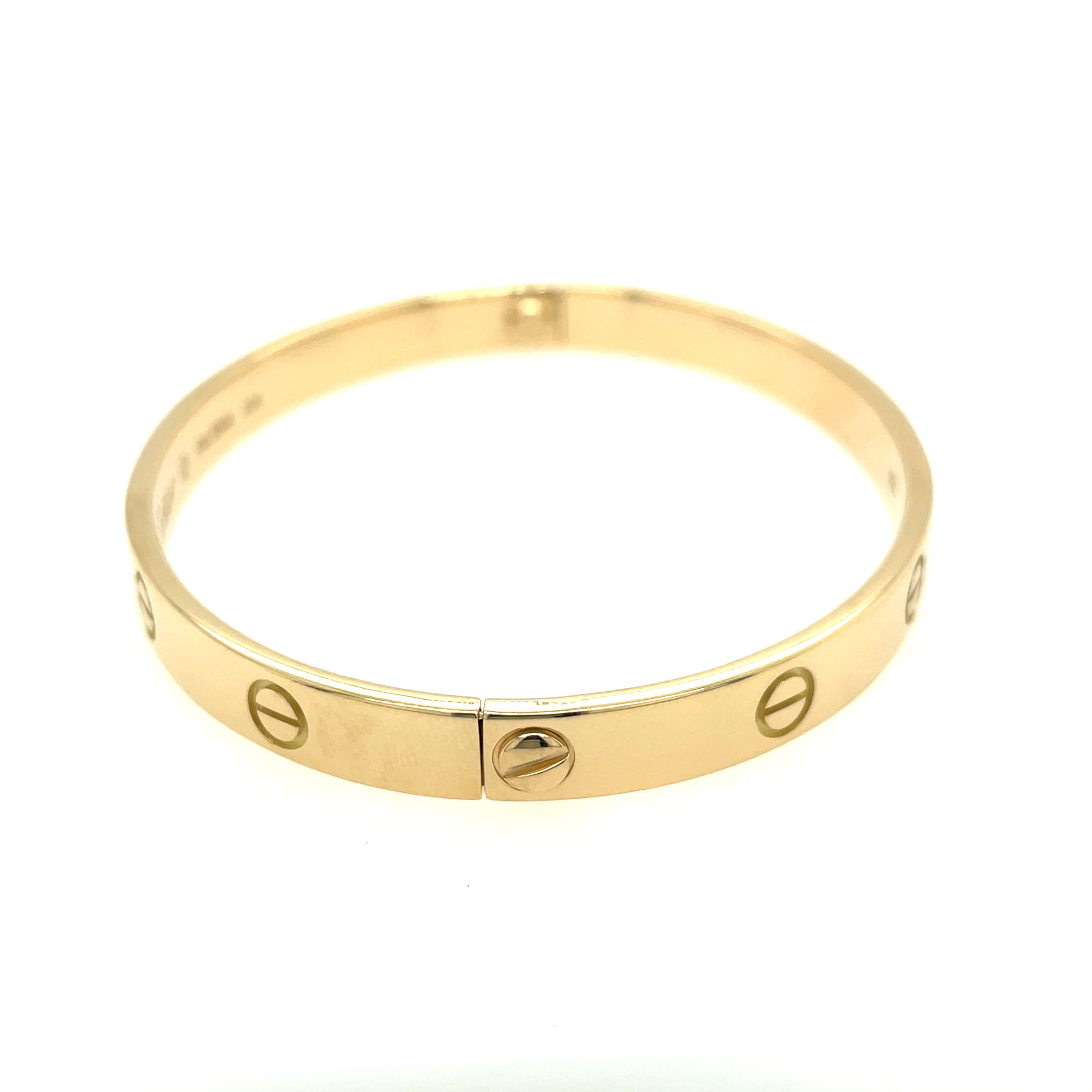 Cartier „Love“ Armreif Gr. 19 Full Set 2007 - Bild 3