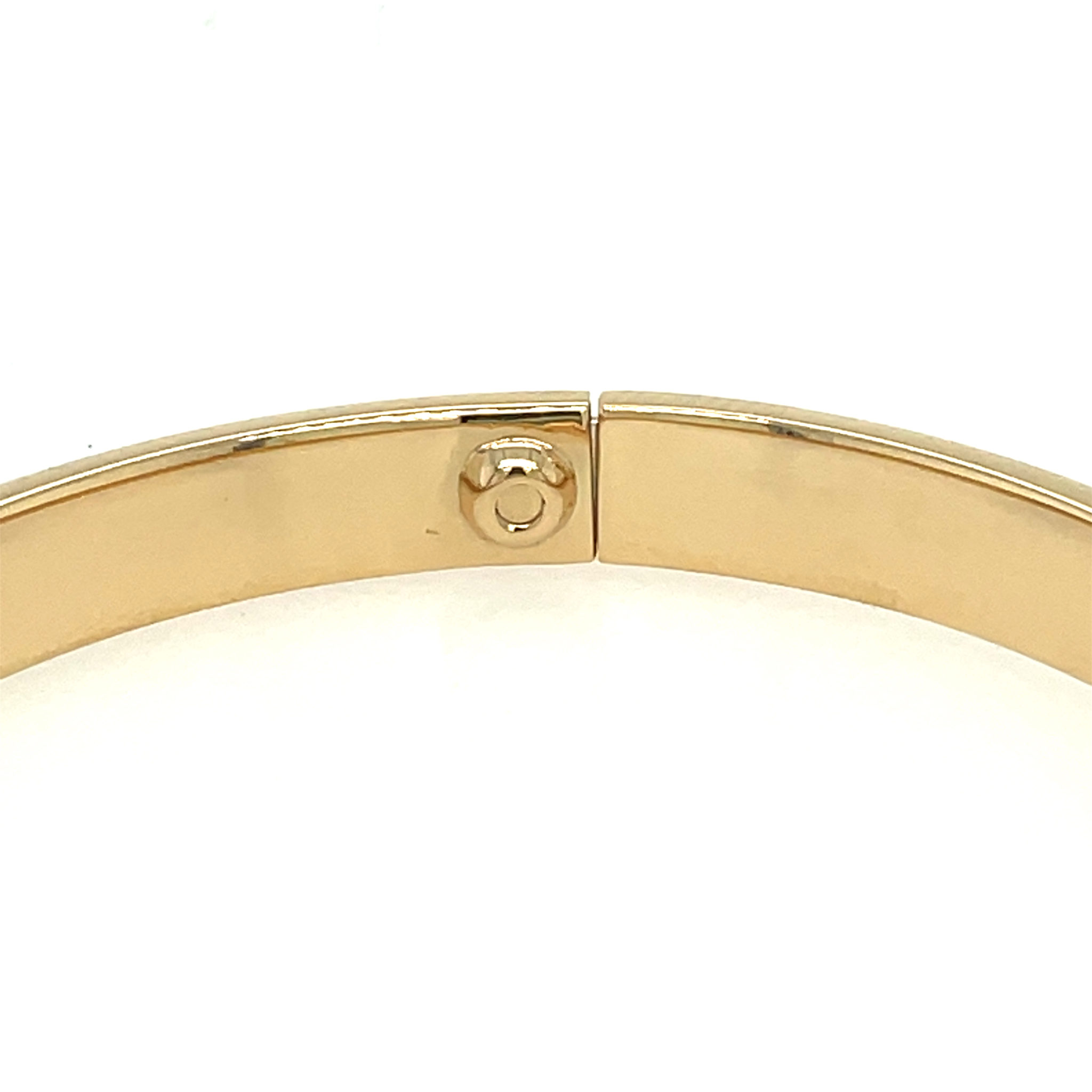 Cartier „Love“ Armreif Gr. 19 Full Set 2007 - Bild 4