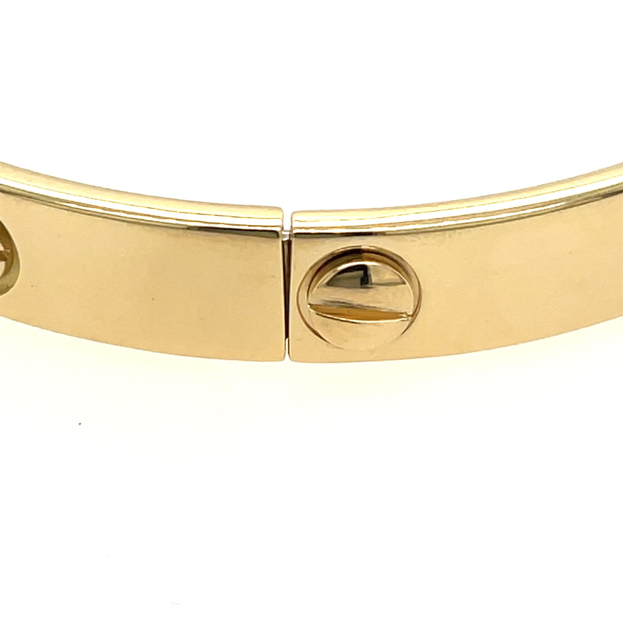 Cartier „Love“ Armreif Gr. 19 Full Set 2007 - Bild 5