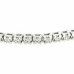 Moncara Tennisarmband 19 cm 2,0 ct Diamanten Weißgold 585/ 14K - Bild 2 Vorschau